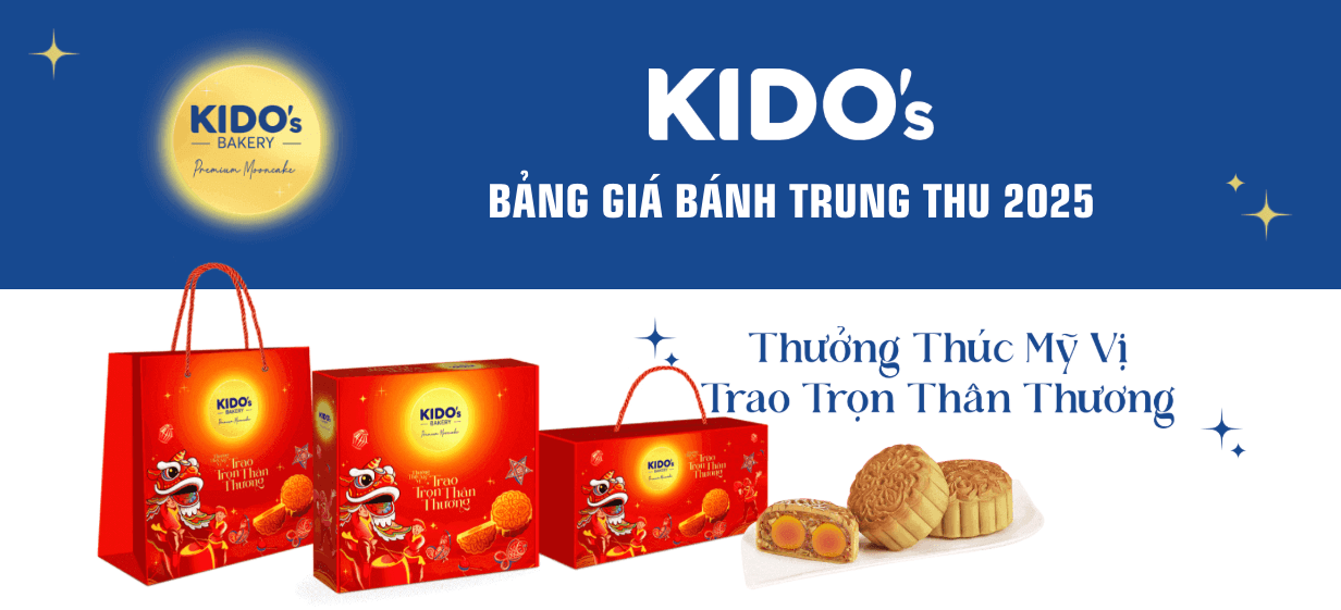 Bảng giá bánh trung thu Kido