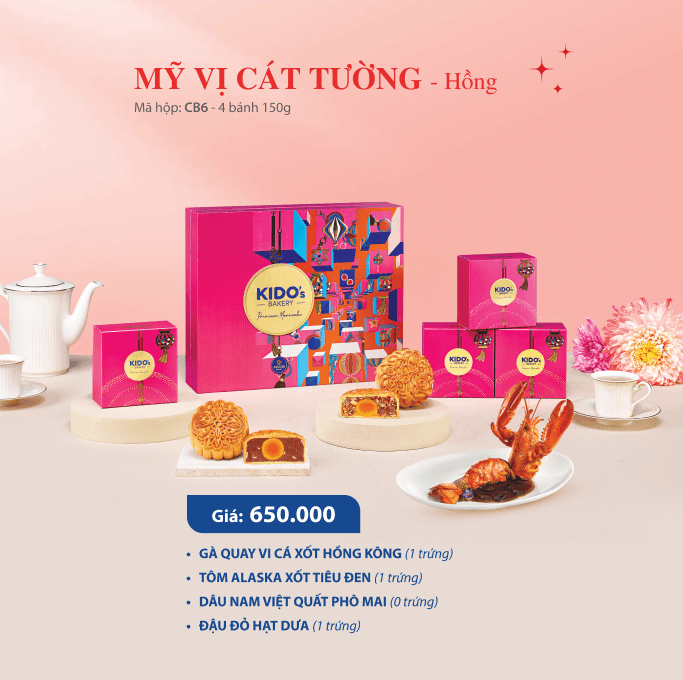 Bảng giá bánh trung thu Kido trang 6