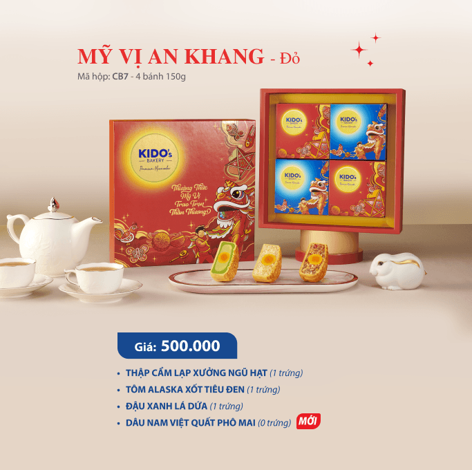 Bảng giá bánh trung thu Kido trang 7