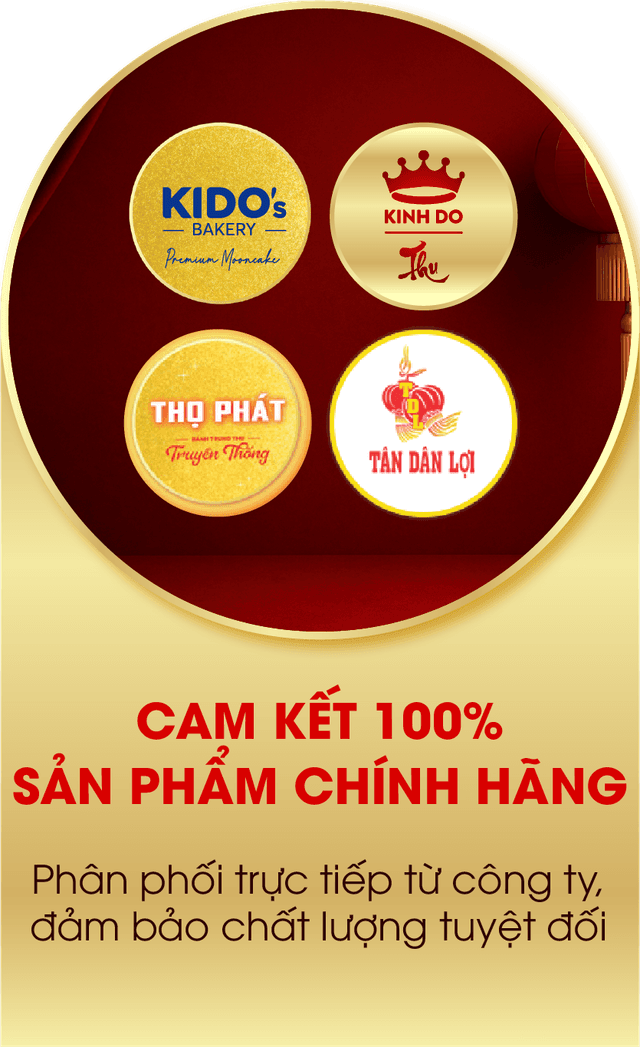 CAM KẾT 100% SẢN PHẨM CHÍNH HÃNG